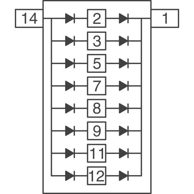 MAD1103E3/TU Microsemi Corporation TVS - Diodi
